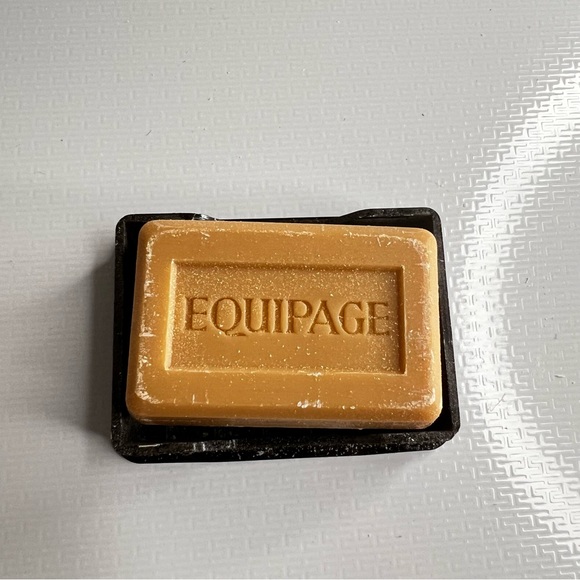 HERMES & Lancome Vtg Hotel Bar Soap Mini Lot of 2 - Picture 8 of 8